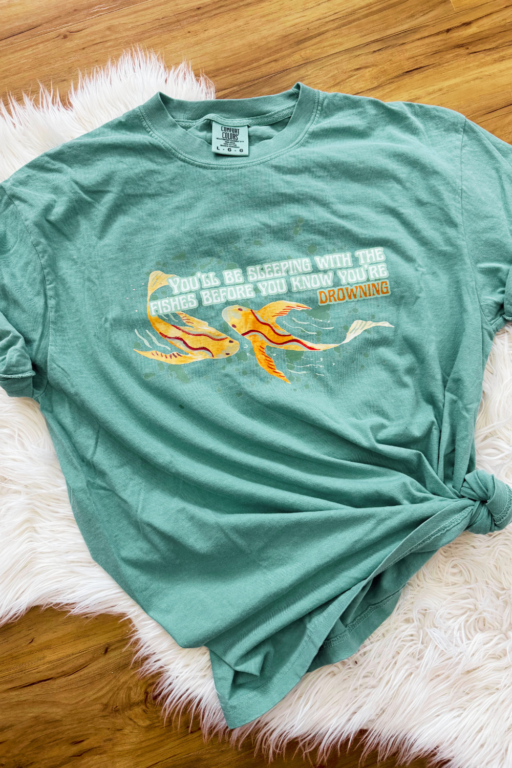Sleeping with Fishes Tee