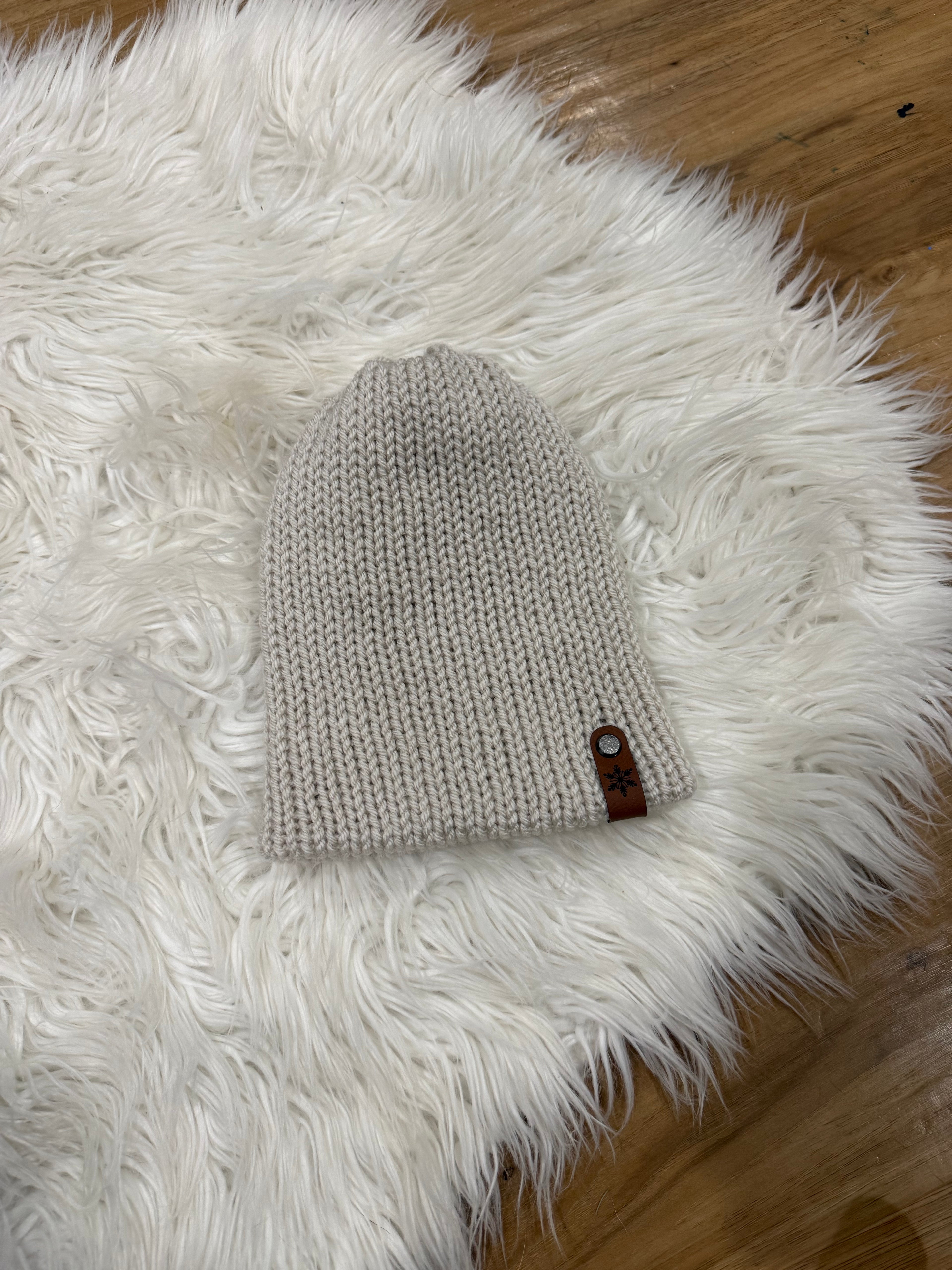 Ivory Baby Beanie
