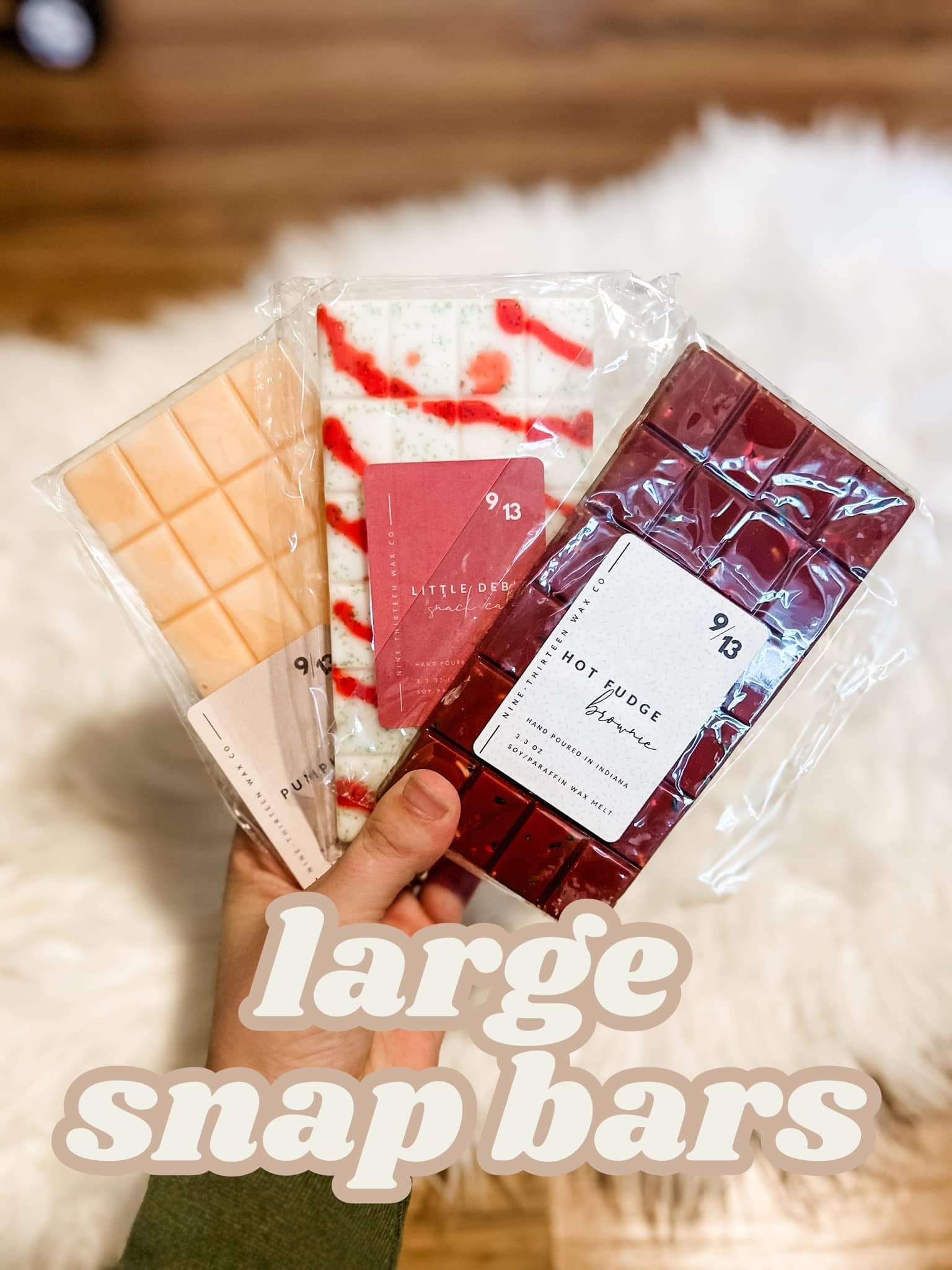 Large Wax Melt Snap Bars