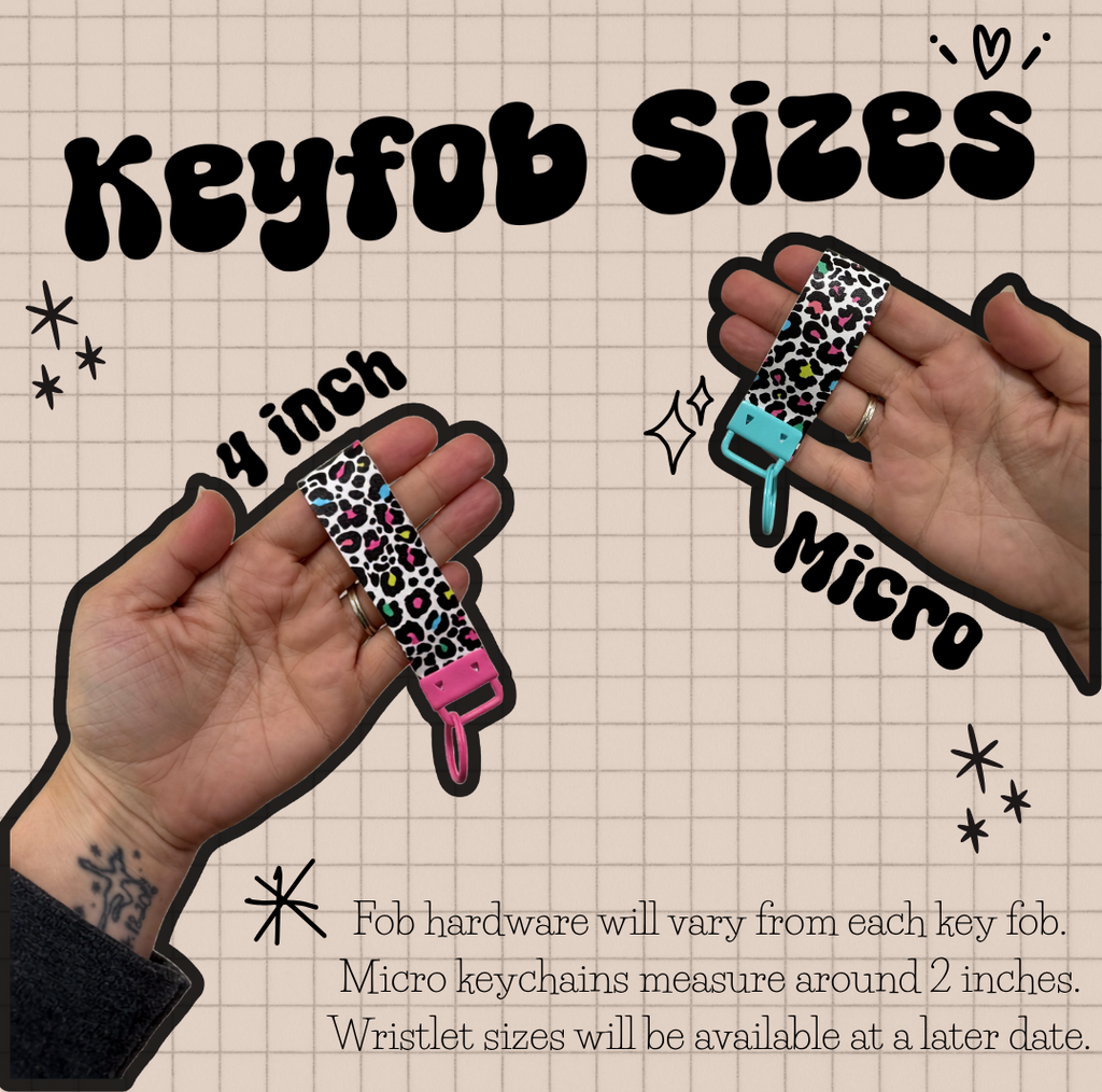 Keyfobs - 4 inch