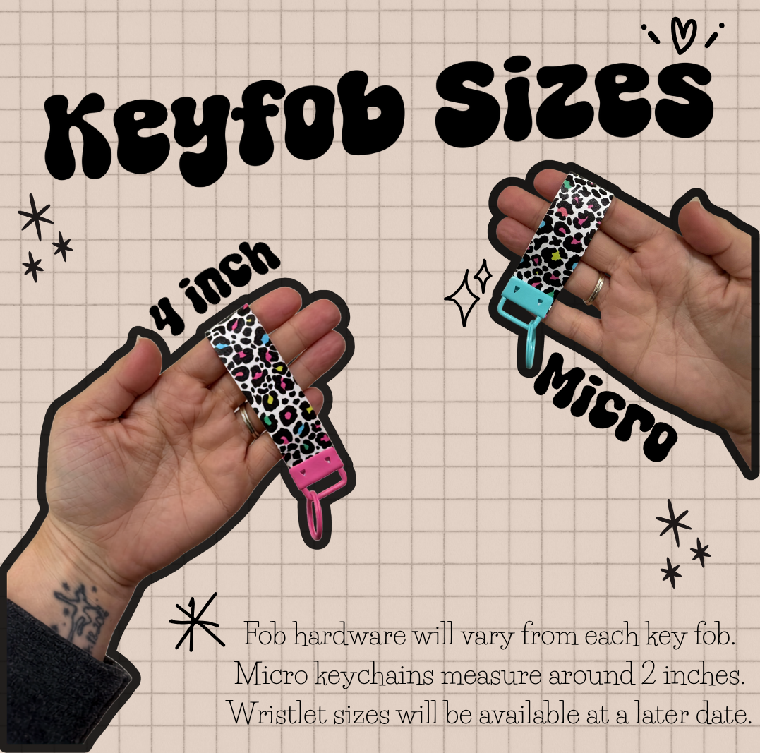 Keyfobs - 4 inch